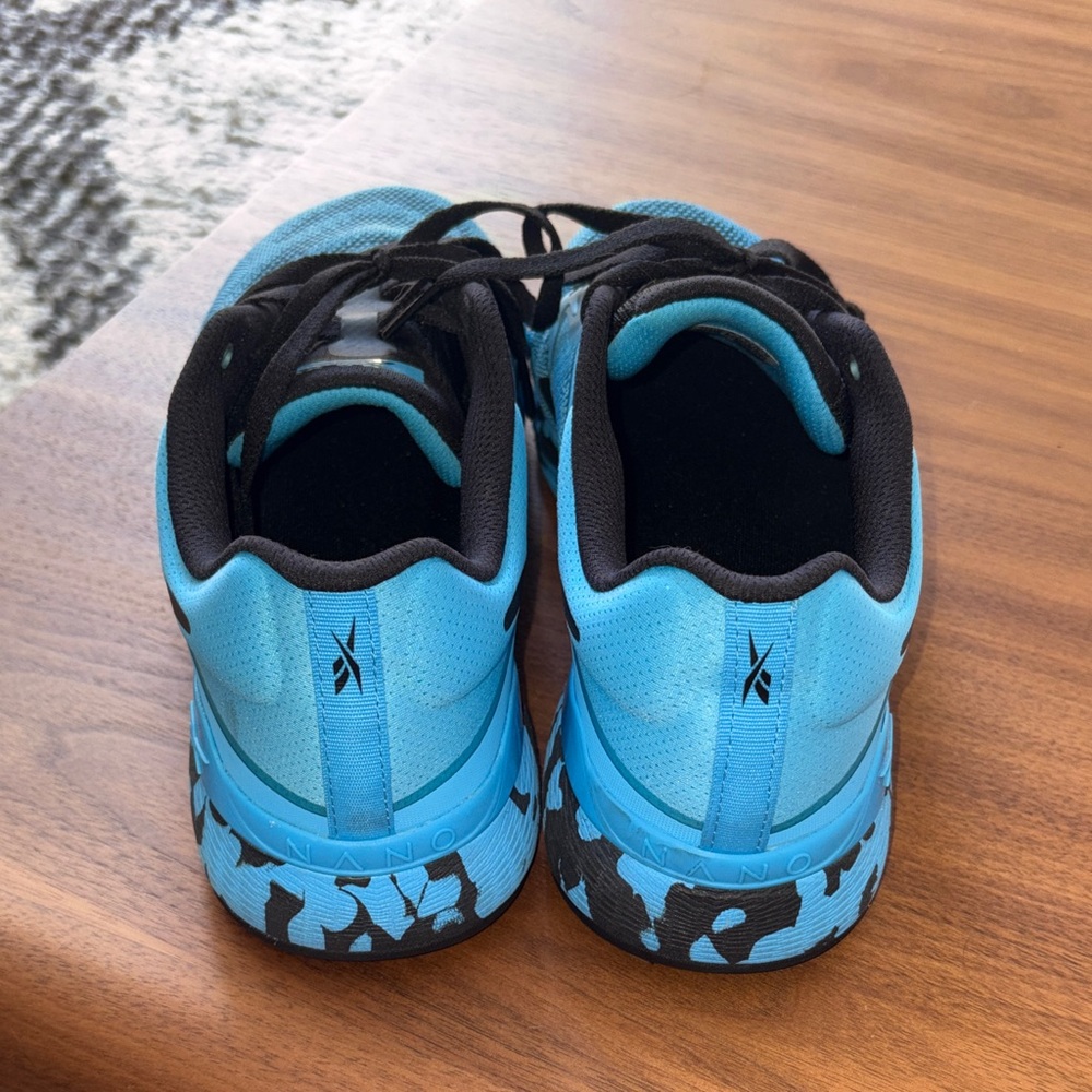 Reebok Nano XV Blue and Black Training Shoes - Men’s size 10 - Picture 3 of 4
